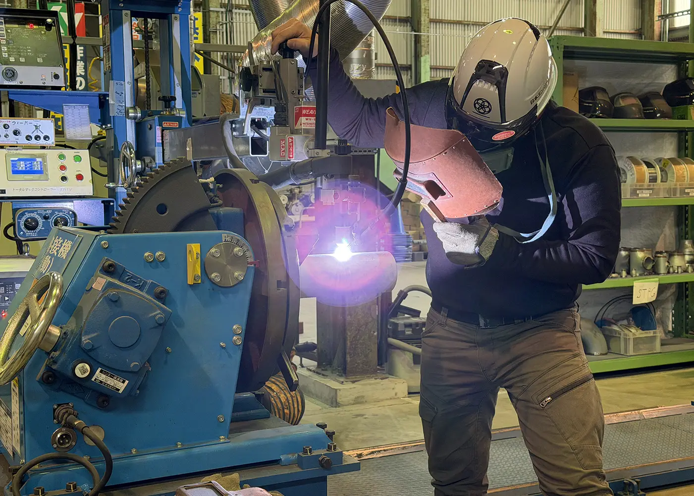 コンビネーション溶接のイメージ